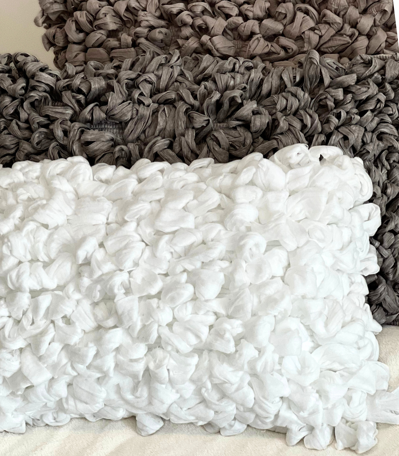 Coussins décoratifs. Choix conscient