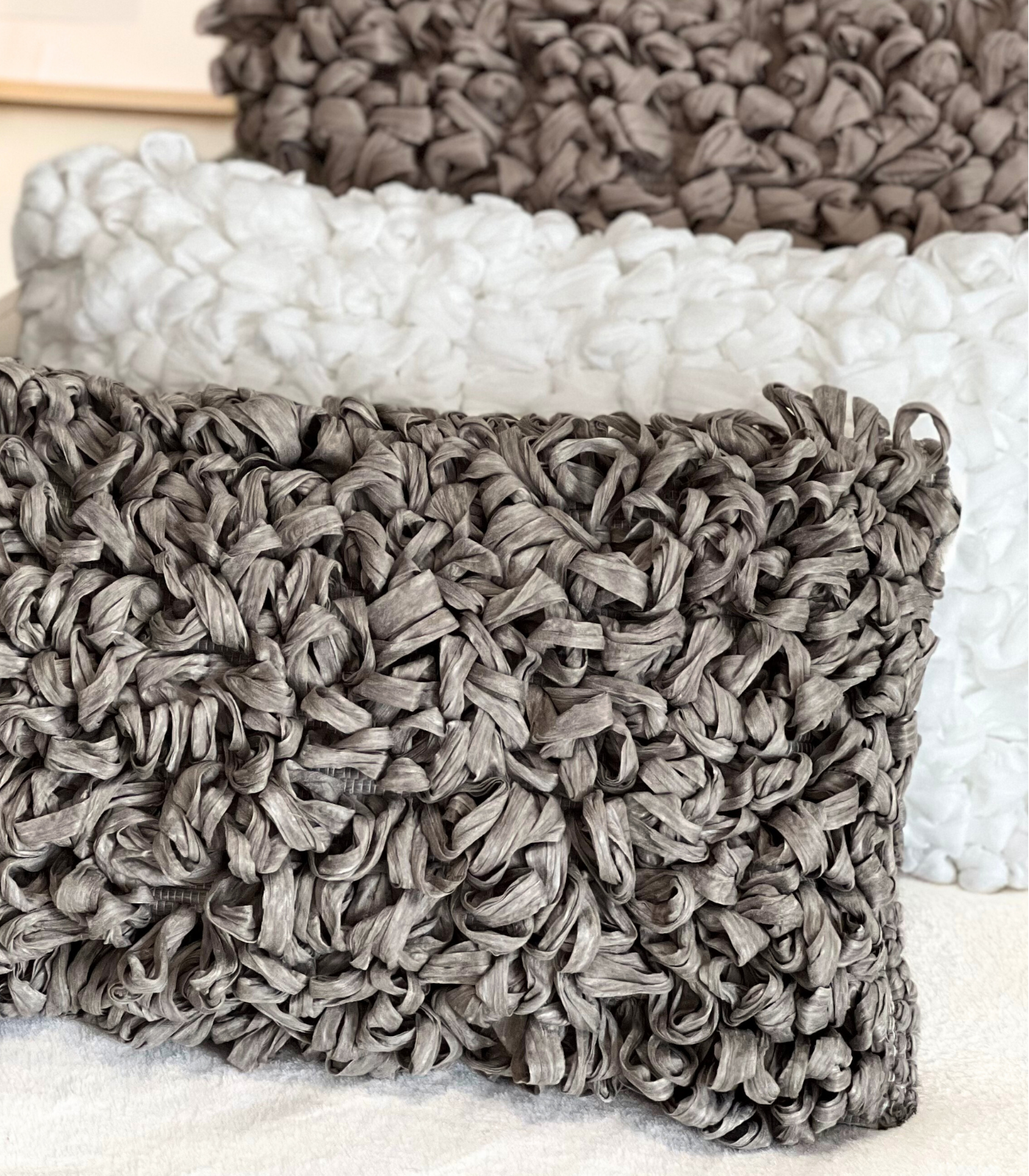 Coussins décoratifs. Choix conscient