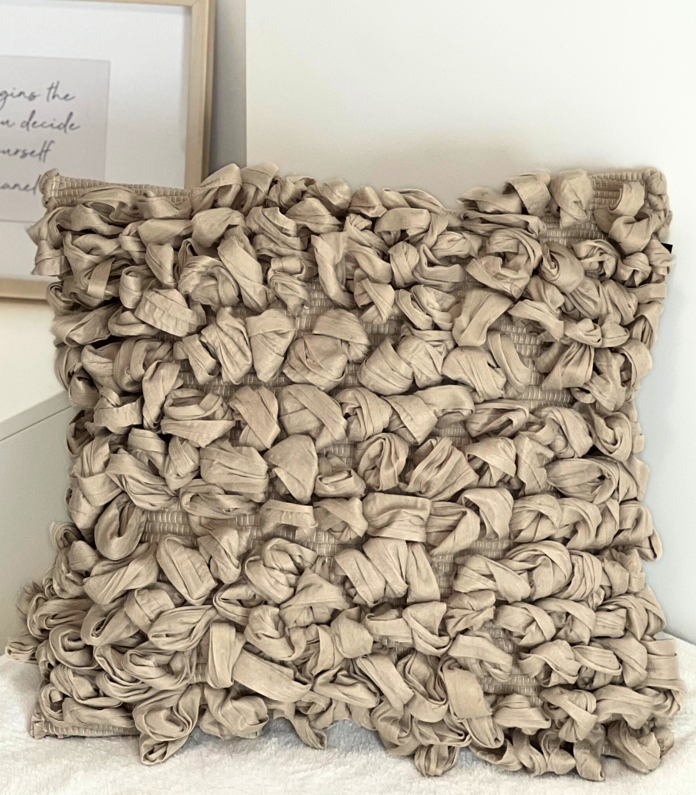 Coussins décoratifs. Choix conscient