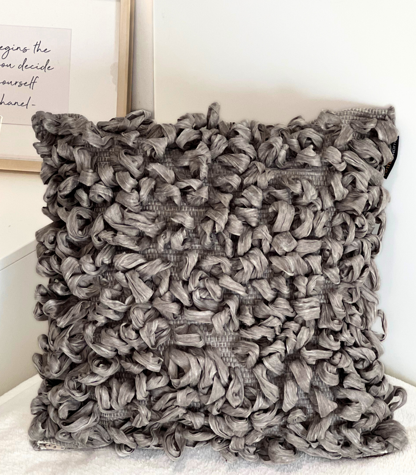 Coussins décoratifs. Choix conscient