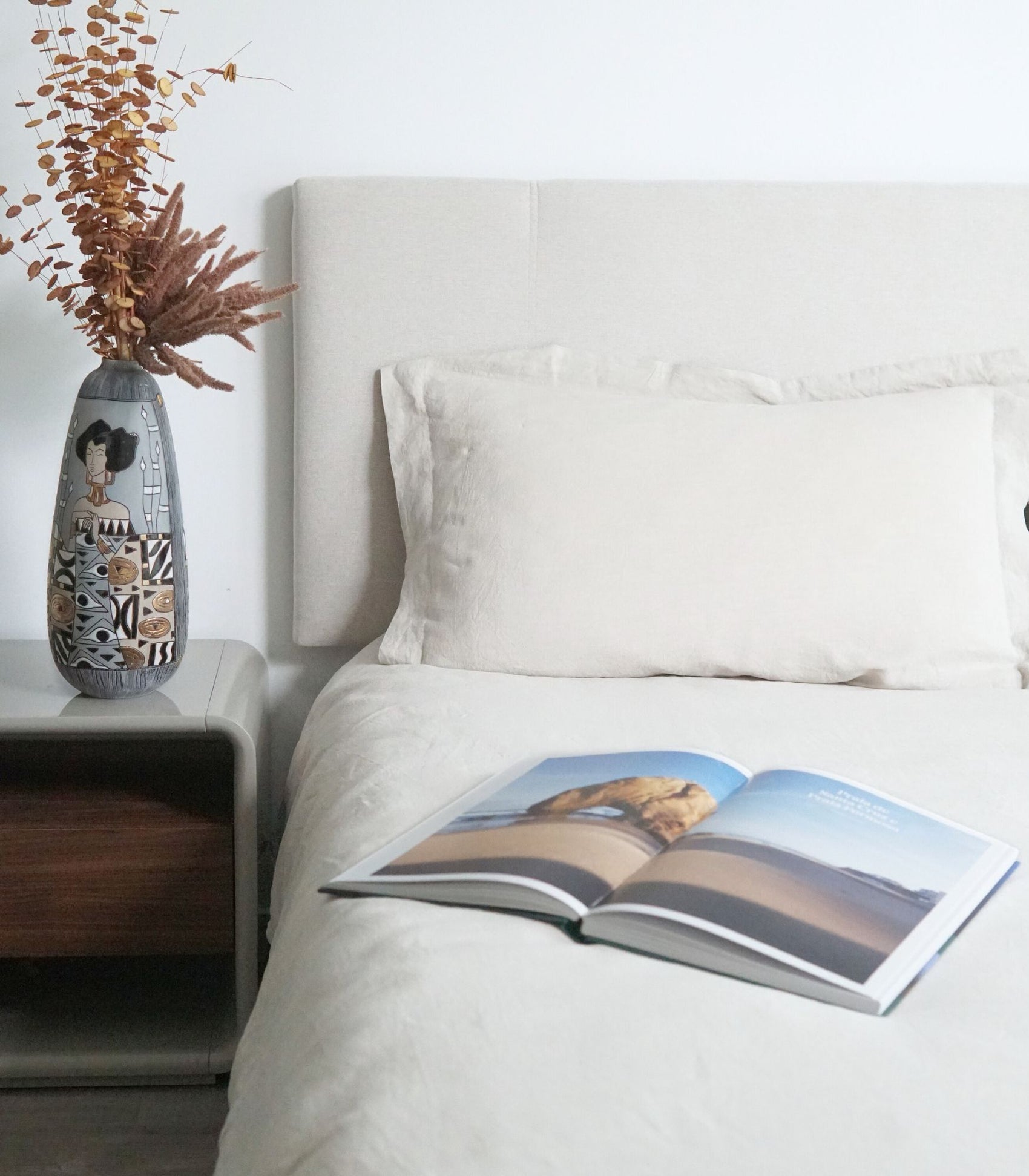 Linge de lit. Housse de couette. Milan. Ivoire (Gris & Beige)