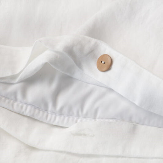 Linge de lit. Housse de couette. Milan. Blanc