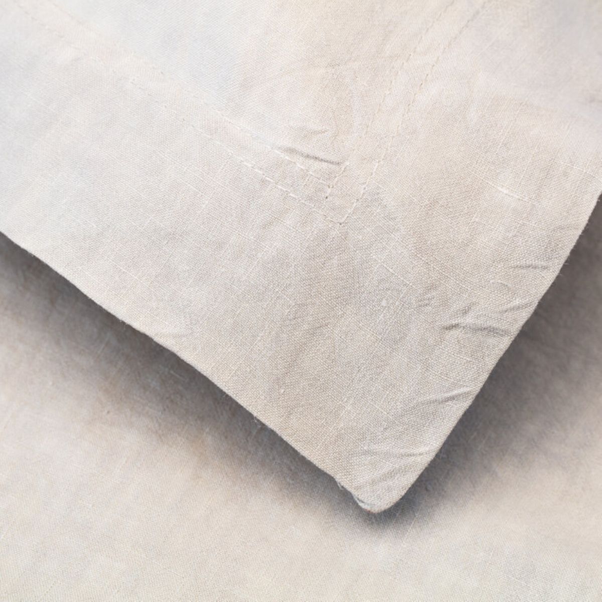 Bed Linen. Pillow Case. Milan. Ivory (Gray & Beige)