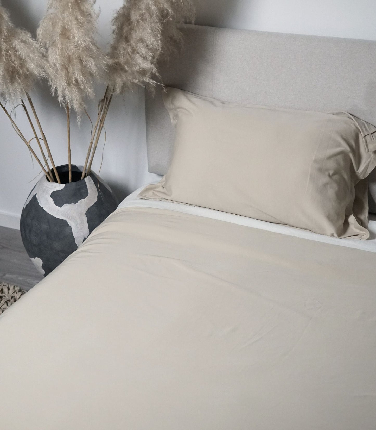 Linge de lit. Housse de couette. Lisbon. Beige