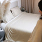 Linge de lit. Taie d'oreiller. Lisbon. Crème