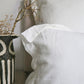 Linge de lit. Taie d'oreiller. Milan. Blanc