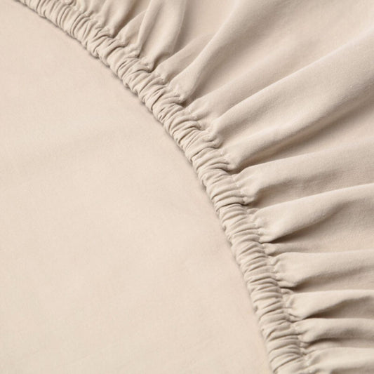 Bed Linen. Fitted Sheet. Lisbon. Beige