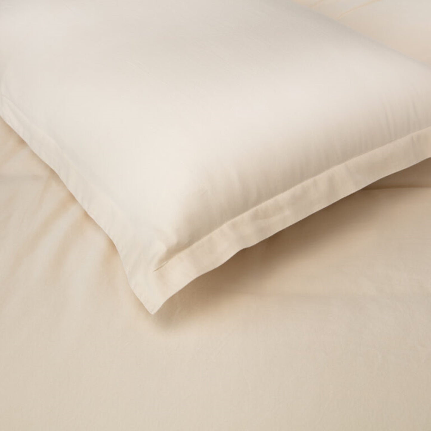 Linge de lit. Taie d'oreiller. Lisbon. Crème
