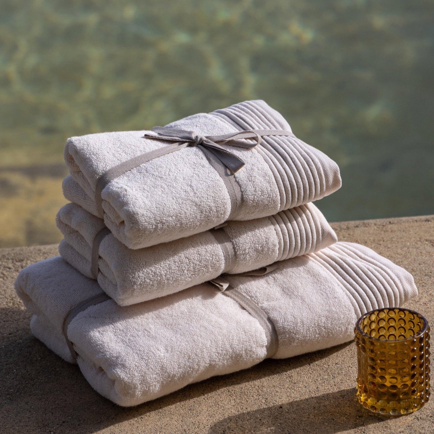 Serene Bliss Fluffy Bath Towel - Dive into serenity with this blissfully soft bath towel in a tranquil shade. Luxuriously plush and absorbent, perfect for enveloping yourself in comfort after a soothing bath or shower. 