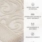 premium fluffy bath towel and hand towel from organic cotton