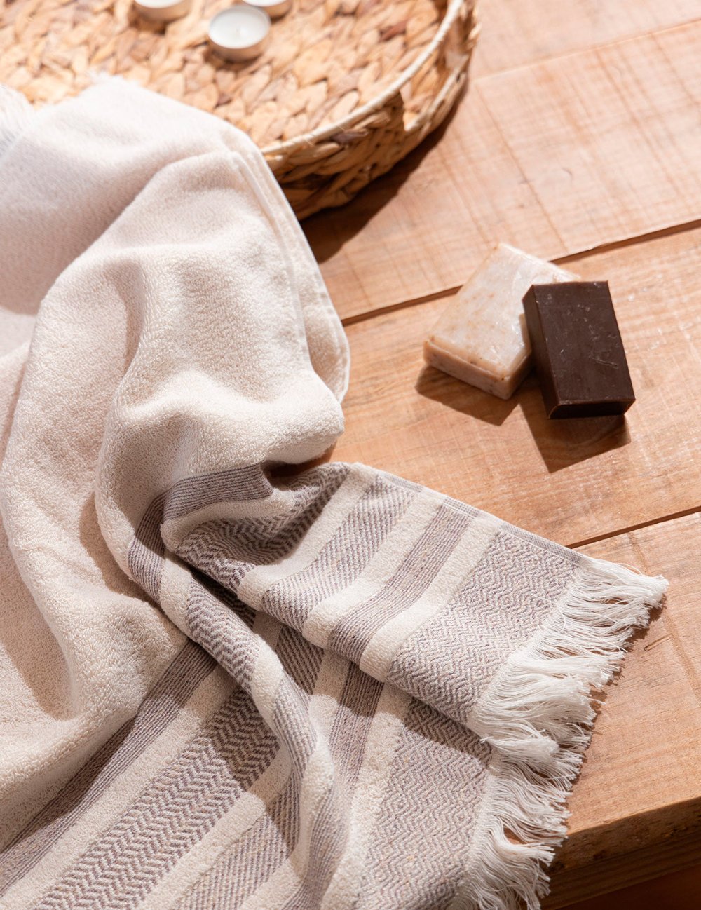 Premium cotton towels on sale