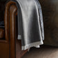 Photo showcasing premium Italian wool plaid, exuding elegance and warmth in its intricate design